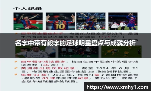 名字中带有毅字的足球明星盘点与成就分析